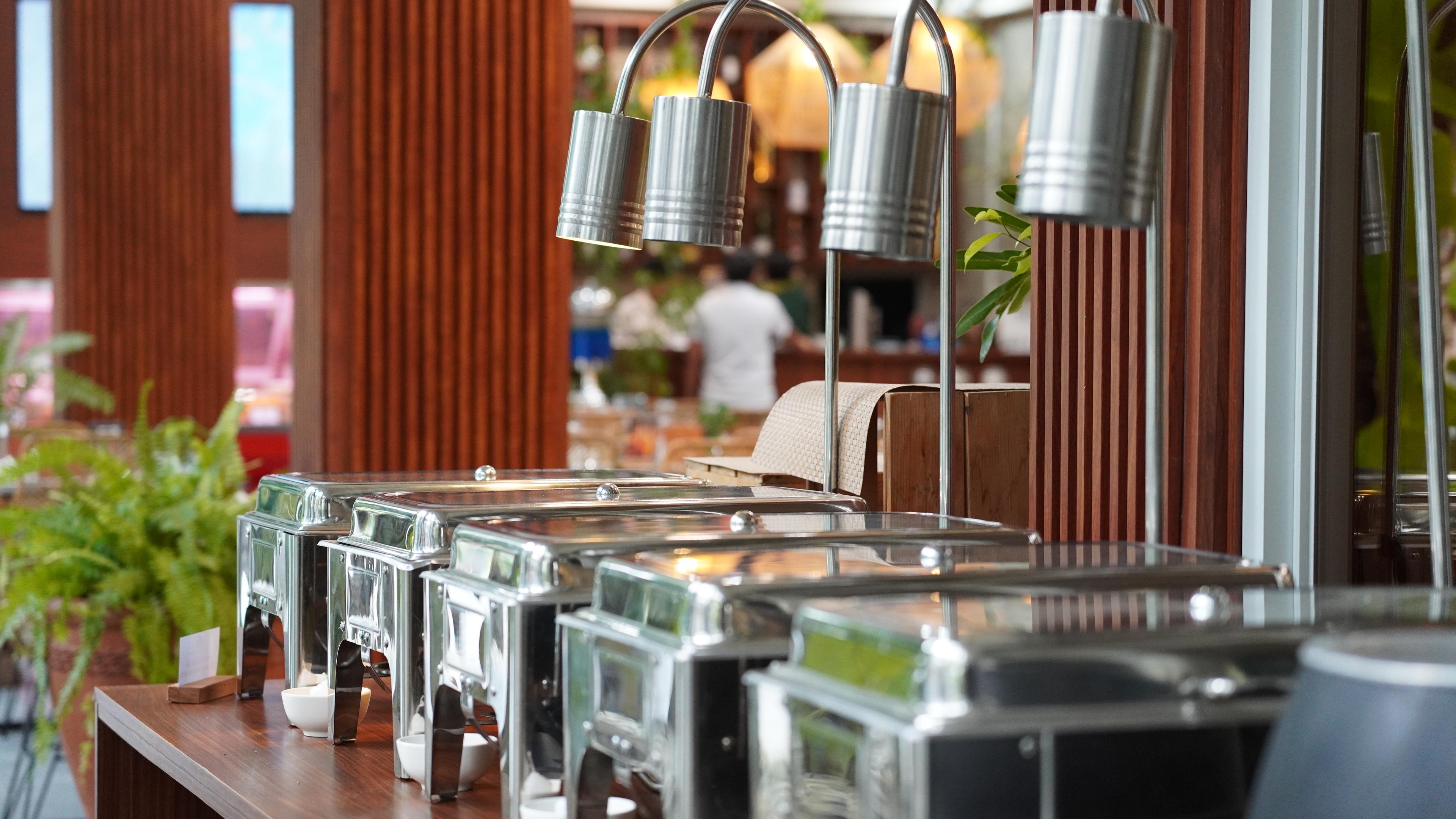 Event hall — dining setup
